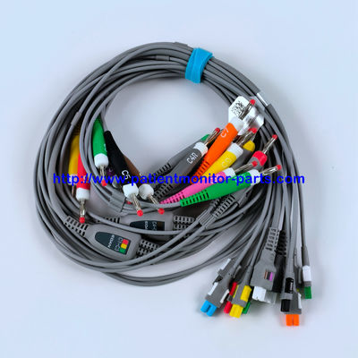 EDAN EKG CABLE 18-Lead 4MM Банановый IEC многоразовый REF EL16DIB181 IPN 01.57.471394