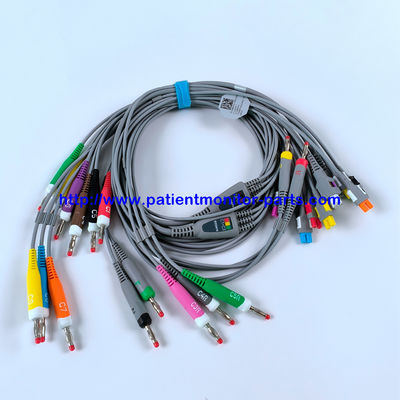 EDAN EKG CABLE 18-Lead 4MM Банановый IEC многоразовый REF EL16DIB181 IPN 01.57.471394