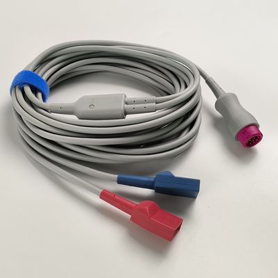 REF:IM2203 IBP Кабель, Mindray PICCO Модуль 12-контактный BIP Y-кабель