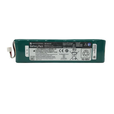 NIHON KOHDEN SB-901DC Запечатанная аккумуляторная батарея Ni-MH номинальное напряжение: 12Vdc номинальная емкость Тип:1950mAh Min:1690mAh