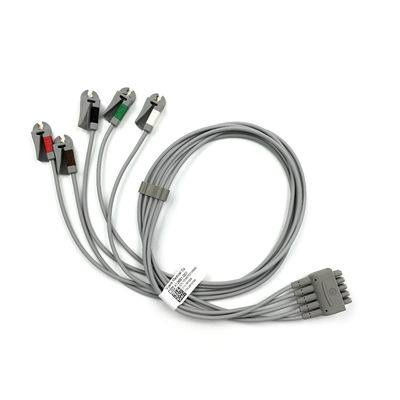 GE Ref:412681-001 Многосвязные ЭКГ Leadwire Группный набор,5 -Lead,Grabber,AHA 74 CM /29 IN