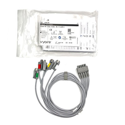 GE Ref:412681-003 Группа проволочных проводов для многосвязных ЭКГ,5 - Lead,Grabber,IEC 74 CM /29 IN