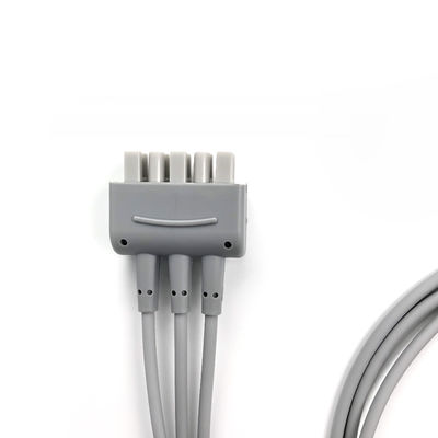 GE REF:2106385-003 ЭКГ LeadWire Set,3-lead,Snap,IEC,74CM/29IN
