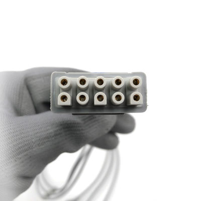 GE REF:2106385-003 ЭКГ LeadWire Set,3-lead,Snap,IEC,74CM/29IN