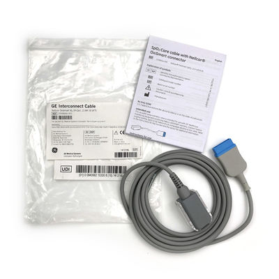 Кабель для ухода за SpO2 с соединителем Nellcor®OxiSmart REF 2006644-001 Nellcor® OxiSmart SpO2 (2,9 M/9,5 Ft)