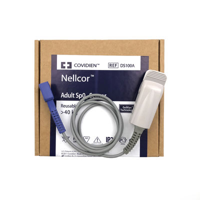 NELLOR REF DS100A взрослый SpO2 датчик многоразовый свыше 40 кг технология OxiMax