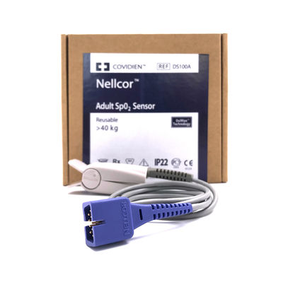 NELLOR REF DS100A взрослый SpO2 датчик многоразовый свыше 40 кг технология OxiMax