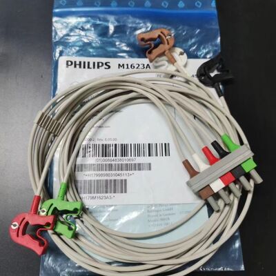 Кабель безопасности ЭКГ Philips M1623A (артикул: 989803104511)