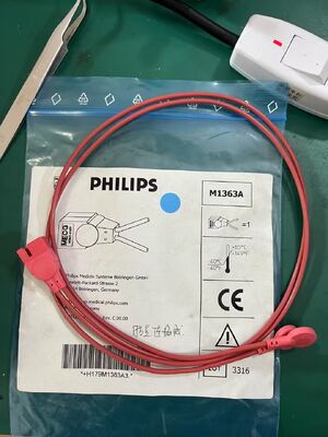 ЭКГ-кабель для фетального монитора PHILIP FM20/FM30 REF:M2735A SN:DE43233388