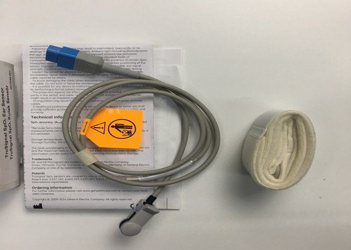 GE Ohmeda Oximetry Spo2 Ушный датчик TS-E-D 9 штифтов многоразовый неинвазивный