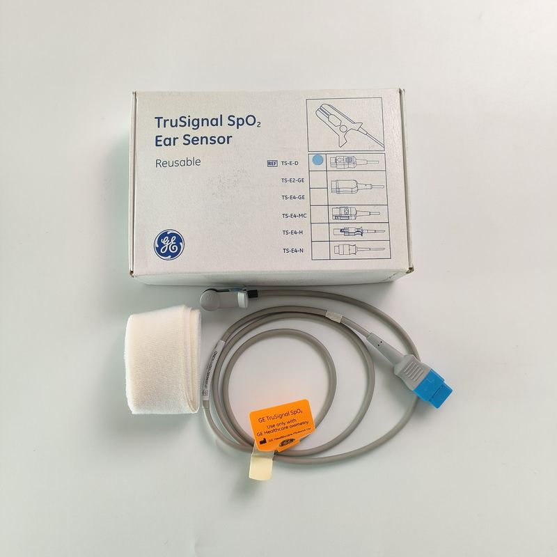 Оригинальный ушной датчик GE Datex-Ohmeda TruSignal SpO2, многоразовый МОДЕЛЬ: TS-E-D
