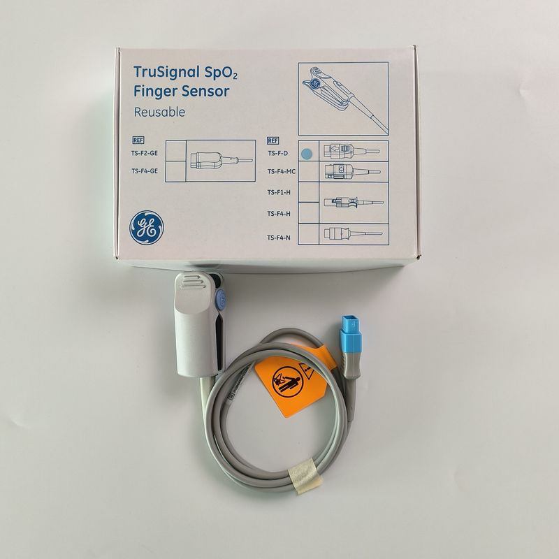 Оригинальный датчик на палец GE Datex-Ohmeda TruSignal SpO2, многоразовый МОДЕЛЬ: TS-F-D
