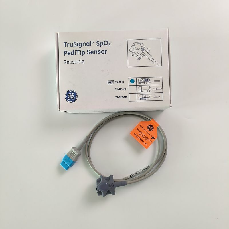 Оригинальный многоразовый датчик GE Datex-Ohmeda TruSignal SpO2 PediTip МОДЕЛЬ: TS-SP-D